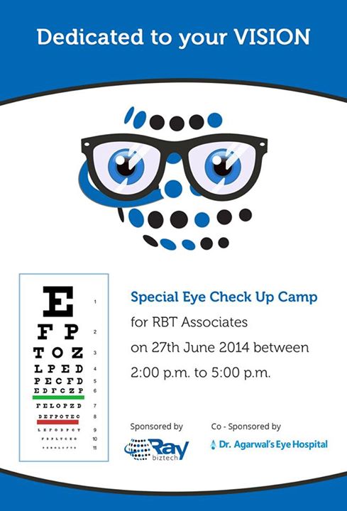Eye Screening Camp in Ray Business Technologies