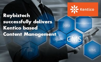 Kentico based Content Management