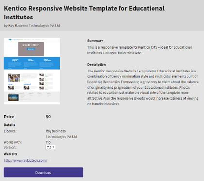 Kentico-Responsive-Website-Template